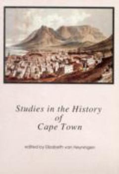 Paperback Studies in the History of Cape Town Book