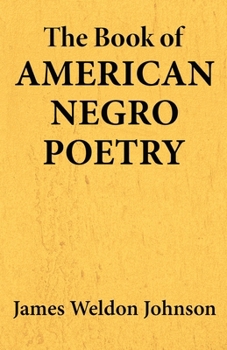 The Book of American Negro Poetry