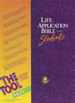 Hardcover Life Application Bible for Students: New King James Version/Bonded Leather Burgundy Book