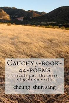 Paperback Cauchy3-book-44-poems Book