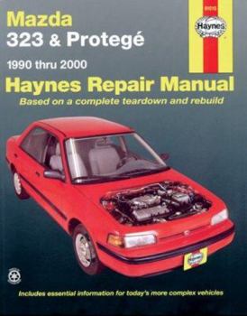 Paperback Mazda 323 and Protege, 1990-2000 (Haynes Repair Manuals) Book