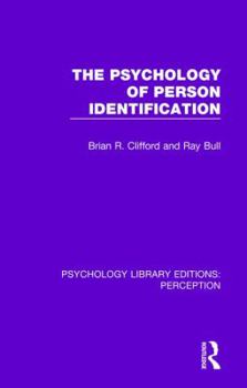 Hardcover The Psychology of Person Identification Book