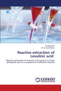 Paperback Reactive extraction of Levulinic acid Book