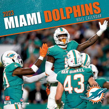 Calendar Miami Dolphins 2023 12x12 Team Wall Calendar Book