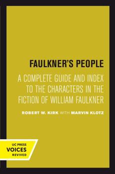 Paperback Faulkner's People: A Complete Guide and Index to the Characters in the Fiction of William Faulkner Book