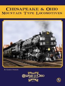 Paperback Shinsho Chesapeake & Ohio History Series #9: Mountain Type Locomotive Book