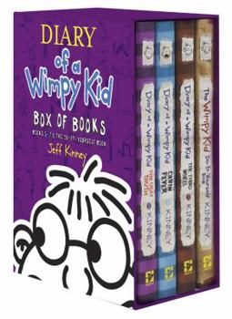 Hardcover Diary of a Wimpy Kid Box of Books, Books 5-7 & the Do-It-Yourself Book
