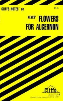Paperback Cliffsnotes on Keyes' Flowers for Algernon Book
