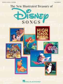 Paperback New Illustrated Treasury of Disney Songs Book