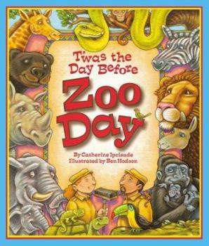 Hardcover 'Twas the Day Before Zoo Day Book