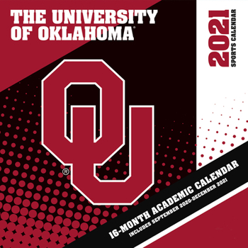 Calendar Oklahoma Sooners 2021 12x12 Team Wall Calendar Book