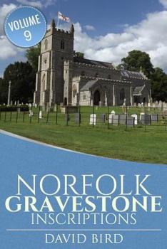 Paperback Norfolk Gravestone Inscriptions: Vol 9 Book