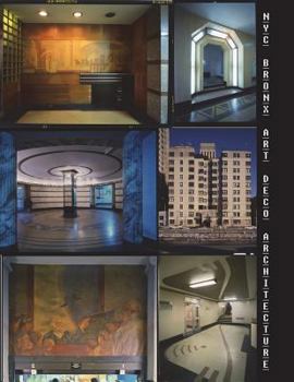 Paperback NYC Bronx Art Deco Architecture Book