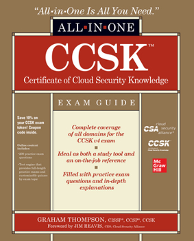 Paperback Ccsk Certificate of Cloud Security Knowledge All-In-One Exam Guide Book