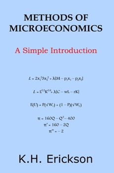 Paperback Microeconomic Methods: A Simple Introduction Book