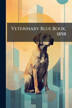 Paperback Veterinary Blue Book, 1898 Book