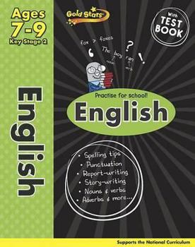 Paperback Gold Stars KS2 English Workbook Age 7-9 Book