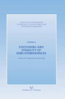 Hardcover Stationing and Stability of Semi-Submersibles Book