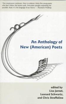Paperback An Anthology of New American Poets Book