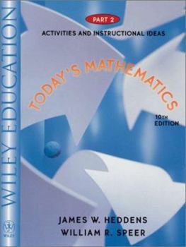 Paperback Today's Mathematics, Activities and Instructional Ideas Book