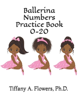 Paperback Ballerina Numbers Practice Book 0-20 Book