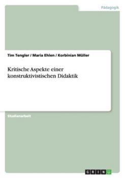 Paperback Kritische Aspekte einer konstruktivistischen Didaktik [German] Book