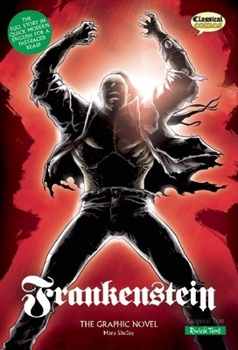 Paperback Frankenstein the Graphic Novel: Quick Text Book