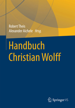 Hardcover Handbuch Christian Wolff [German] Book