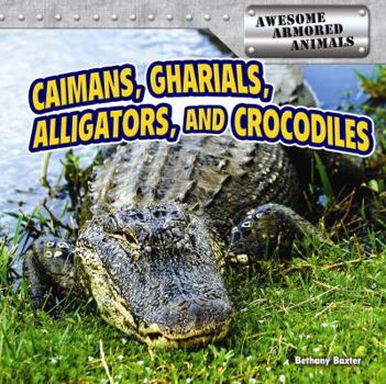 Library Binding Caimans, Gharials, Alligators, and Crocodiles Book