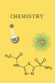 Notebook with squared paper 240 pages, 6x9 School Notebook, bilateral, two-sided, Chemistry, Physics (Two-sided notebooks)