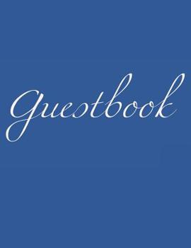 Paperback Guestbook Book