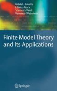 Hardcover Finite Model Theory and Its Applications Book