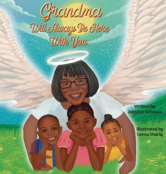 Hardcover Grandma Will Always Be Here With You [Large Print] Book