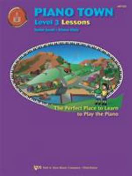 Paperback MP103 - Piano Town Lessons Level 3 Book