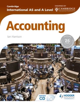 Paperback Cambridge International as and a Level Accounting Book