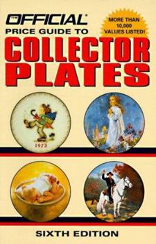 Paperback Official Price Guide to Collector Plates, 6th Edition Book