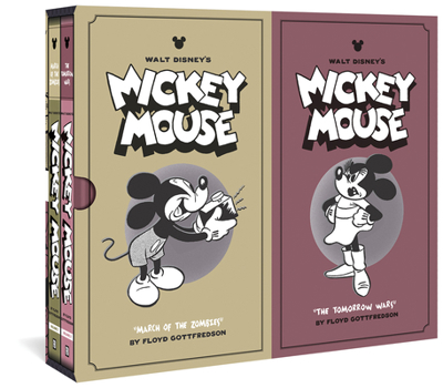 Hardcover Walt Disney's Mickey Mouse Gift Box Set: March of the Zombies and the Tomorrow Wars: Vols. 7 & 8 Book