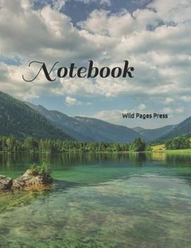 Paperback Notebook: Large Size 8.5 X 11 Ruled 150 Pages Softcover Book