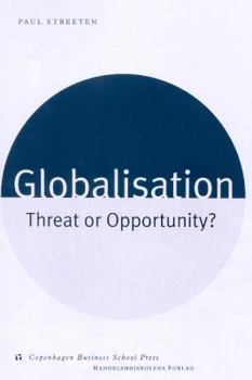 Paperback Globalisation: Threat or Opportunity? Book