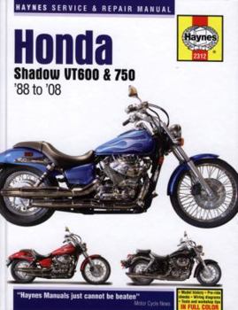 Hardcover Haynes Honda VT600 & VT750 Shadow V-twins: Service and Repair Manual Book