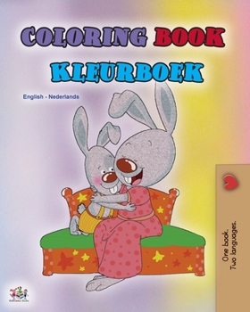 Paperback Coloring book #1 (English Dutch Bilingual edition): Language learning colouring and activity book [Dutch] Book