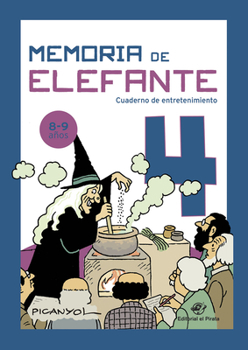 Paperback Memoria de Elefante 4: Cuaderno de Entretenimiento Volume 4 [Spanish] Book