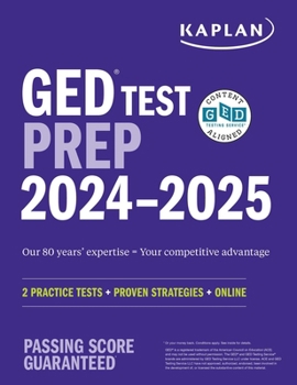 Paperback GED Test Prep 2024-2025: 2 Practice Tests + Proven Strategies + Online Book