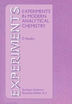 Paperback Experiments in Modern Analytical Chemistry Book