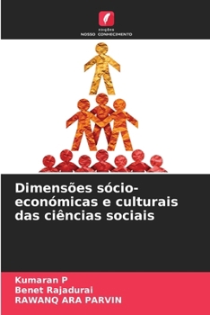 Paperback Dimensões sócio-económicas e culturais das ciências sociais [Portuguese] Book