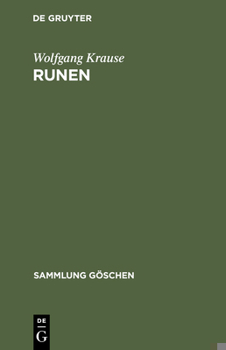 Hardcover Runen [German] Book