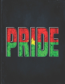 Pride: Burkina Faso Heritage Gift for Burkinabe Coworker from Ouagadougou  Undated Planner Daily Weekly Monthly Calendar Organizer Journal