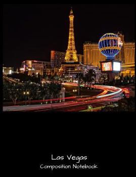 Paperback Las Vegas Composition Notebook Book