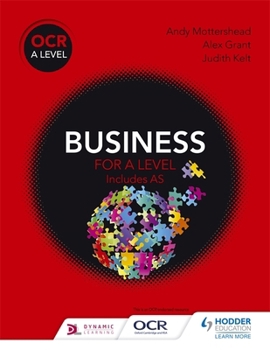 Paperback OCR Business for a Level Book