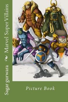Paperback Marvel Super Villains: Picture Book